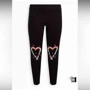 Torrid Full Length Candy Knee Legging